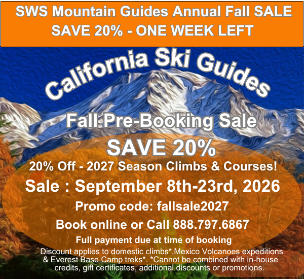 CSG 1 Week of Fall Sale 2027
